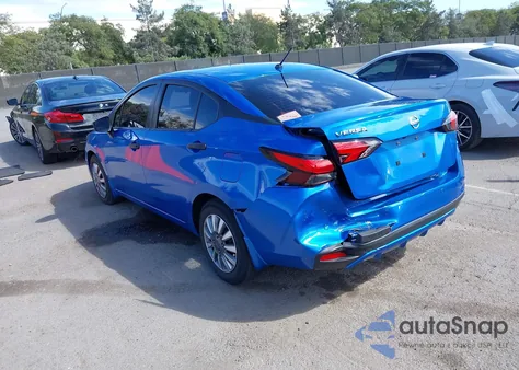 2022 Nissan Versa 1.6 S Xtronic Cvt из США, поврежденный, VIN 3N1CN8DV8NL850989